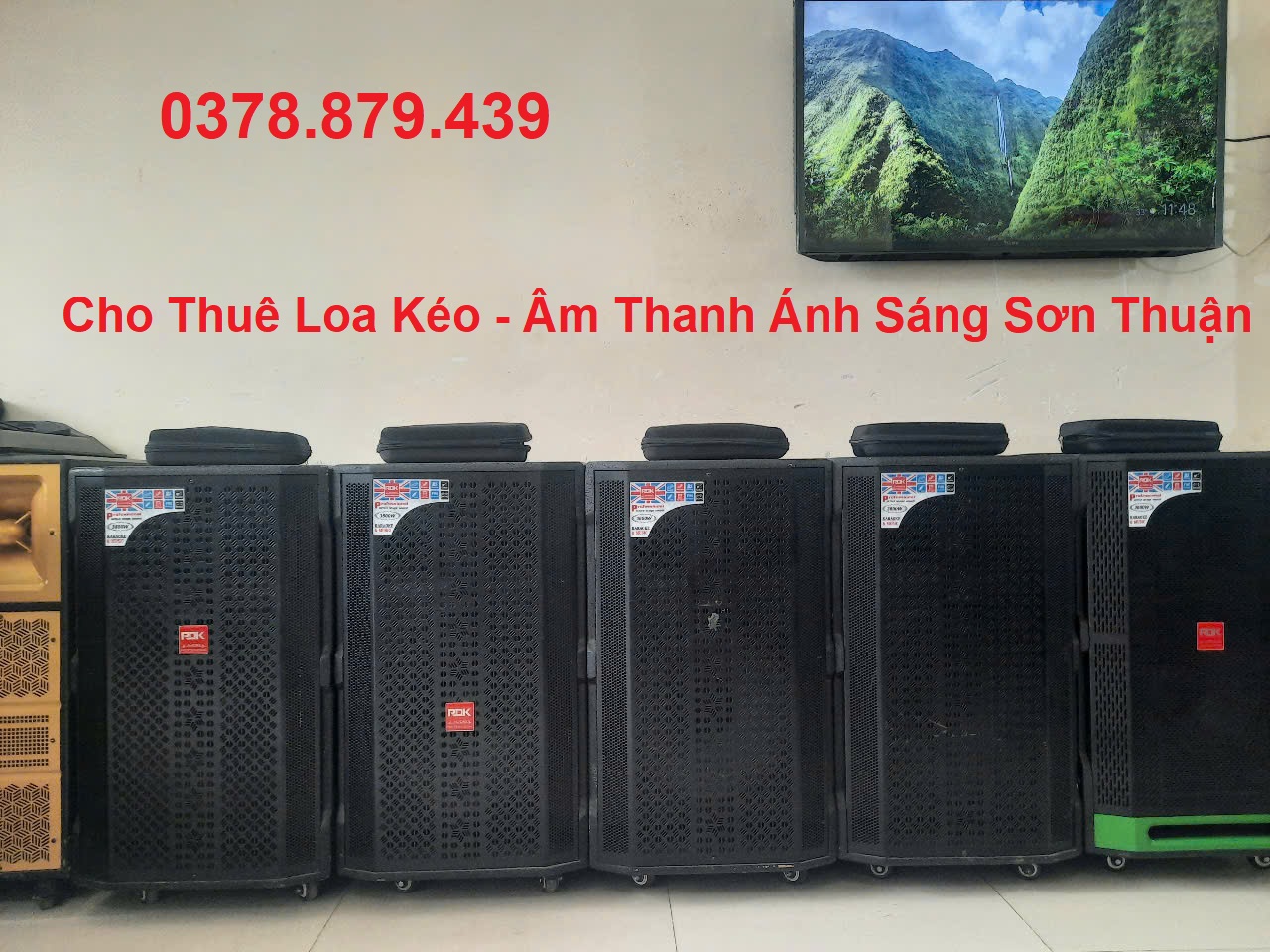 Cho thuê loa kẹo kéo tại quận Bình Thạnh